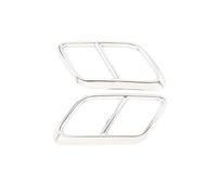 HPZPRPCEW Per Land Rover Per Range Rover Per Velar 2017 2018 2019 2020 2021 Coprisilenziatore Di Scarico Posteriore Accessori In Acciaio Inossidabile(Argento)
