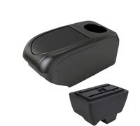 HPZPRPCEW Per Mahindra Per Bolero Portabraccioli Bracciolo Centrale Universale Portaoggetti Interfaccia USB(B1 Black Frame 6USB)