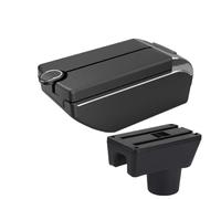 HPZPRPCEW Per Mitsubishi Per Attrage Mirage Scatola Bracciolo Per Mitsubishi Per Space Star Scatola Di Stivaggio Bracciolo Auto(B2 Linea nera 7USB)