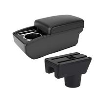 HPZPRPCEW Per Mitsubishi Per Attrage Per Mirage Bracciolo Scatola Di Immagazzinaggio Accessori Auto(Linea nera A2 Nessuna USB)