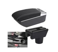 HPZPRPCEW Per Mitsubishi Per Attrage Per Mirage Per Space Star Box Bracciolo Accessori Auto(B3 linea bianca NO USB)