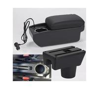HPZPRPCEW Per Mitsubishi Per Attrage Per Mirage Per Space Star Bracciolo Per Auto Scatola Portaoggetti Per Auto Accessori Per Auto(A2 Ricarica rapida)