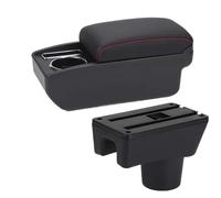 HPZPRPCEW Per Mitsubishi Per Attrage Per Mirage Per Space Star Bracciolo Per Auto Scatola Portaoggetti Per Auto Accessori Per Auto(C2 Linea nera NO USB)