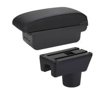 HPZPRPCEW Per Mitsubishi Per Attrage Per Mirage Scatola Bracciolo Per Space Star Scatola Di Archiviazione Bracciolo Auto Accessori Auto(B2 linea nera 3USB)