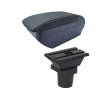 HPZPRPCEW Per Mitsubishi Per Colt Scatola Bracciolo Per Colt PLUS Bracciolo Auto Scatola Di Archiviazione Centrale(F All Black No USB)