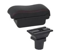 HPZPRPCEW Per Mitsubishi Per Colt Z30 Scatola Bracciolo Per Colt Bracciolo Auto Scatola Di Archiviazione Centrale Con USB(B red line 3USB)