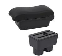HPZPRPCEW Per N&issan Per Tiida C11 Poggiapolsi Per Sylphy Per Tiida Per Latio Portabracciolo Auto Vanità Centrale Ricambi Interni(C2 Linea nera NO USB)
