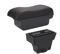 HPZPRPCEW Per Opel Per Astra J Scatola Portabracciolo Centrale Per Astra Bracciolo Auto 2012-2020 Scatola Di Archiviazione Pezzo Di Retrofit(C1 Nero rosso NO USB)