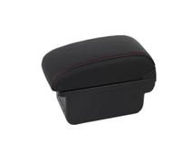 HPZPRPCEW Per Opel Per Corsa F 2019 2020 2021 2022 2023 2024 Box Bracciolo Auto Dettagli Interni Per Retrofit(B1 linea rossa 3USB)