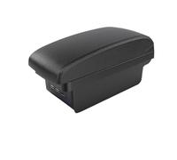 HPZPRPCEW Per Opel Per Corsa F Bracciolo 2019 2020 2021 2022 2023 2024 Scatola Portaoggetti Bracciolo Centrale Interno(B2 linea nera 3USB)
