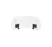 HPZPRPCEW Per Pan Per L'America 1250 RA1250 RA1250S 2021-2022 Parabrezza Moto Universale Estensione Spoiler Regolabile Morsetto-On(Trasparente,280mm)