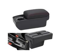 HPZPRPCEW Per Peugeot 307 2001 2002 2003 2004 2005-2008 Portabrasile Auto Box Di Archiviazione Rialzata Dettagli Interni(C1 Nero rosso NO USB)