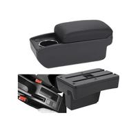 HPZPRPCEW Per Peugeot 307 2001 2002 2003 2004 2005-2008 Portabrasile Auto Box Di Archiviazione Rialzata Dettagli Interni(B2 Linea nera 6USB)