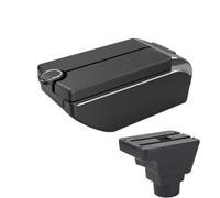 HPZPRPCEW Per Proton Per Persona Iriz Scatola Poggia Braccio Modifica Della Scatola Di Archiviazione Centrale Dei Veicoli Commerciali Ricarica USB(B2 Linea nera 7USB)
