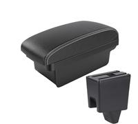 HPZPRPCEW Per Proton Per Saga Portarivestimenti Bracciolo Pelle Bracciolo Auto-styling USB Console Centrale Accessori(A3 Black white NO USB)
