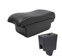 HPZPRPCEW Per Proton Per Saga Scatola Di Stivaggio Bracciolo Bracciolo In Pelle Accessori Console Centrale USB Stile Auto(Linea nera A2 Nessuna USB)