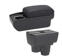 HPZPRPCEW Per R&enault Per Duster Bracciolo Per Dacia Per Duster Bracciolo Auto 2019 2020 2021-2024 Box Di Archiviazione Interno Retrofit(C2 Linea nera NO USB)