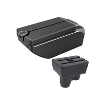 HPZPRPCEW Per R&enault Per Duster Bracciolo Per Dacia Per Duster Scatola Bracciolo 2019-2024 Scatola Di Archiviazione Console Centrale(B3 white line 7 usb)