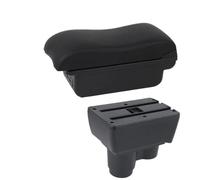 HPZPRPCEW Per R&enault Per Duster Bracciolo Per R&enault Per Dacia Per Duster 2 3 Portabrasile Auto 2019-2024 Scatola Di Archiviazione(B2 linea nera 3USB)