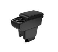 HPZPRPCEW Per R&enault Per Kaptur Portabracciolo Per R&enault Per Kaptur Per Captur QM3 Componenti Di Retrofit Per Bracciolo Dettagli Interni(A1 Nero rosso SENZA USB)
