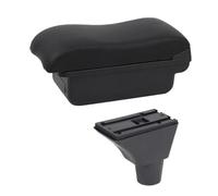 HPZPRPCEW Per R&enault Per Sandero Stepway Portabracciolo Appoggia Gomito Console Centrale Scatola Di Immagazzinaggio Con Portabicchieri(A2 Black Black line)