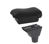 HPZPRPCEW Per R&enault Per Sandero Stepway Portabracciolo Per Dacia Per R&enault Per Sandero Per Logan 2 Portabracciolo Scatola Di Stoccaggio(Linea nera A2 Nessuna USB)