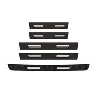 HPZPRPCEW Per Renault Per Megane MK1 MK2 MK3 MK4 RS Fascia Parafango In Fibra Di Carbonio Adesivi Protettivi Per Bagagliaio Paraurti(5PC)