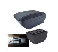 HPZPRPCEW Per S&koda Per Fabia Per Fabia 3 III 2015-2024 Bracciolo Auto Restyling Interni Portariviste Accessori Auto(F All Black No USB)