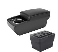 HPZPRPCEW Per S&koda Per Octavia Bracciolo Per S&koda Per Octavia Mk3 A7 2014 2015 2016 2017 Auto Bracciolo Contenitore Scatola Di Stoccaggio(B2 Linea nera 6USB)