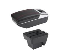 HPZPRPCEW Per SEAT Per ARONA Portabraccio Scatola Di Stoccaggio Dettagli Interni Accessori Auto(A1 linea rossa Nessuna USB)
