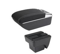 HPZPRPCEW Per SEAT Per ARONA Portabraccio Scatola Di Stoccaggio Dettagli Interni Accessori Auto(D3 linea bianca 7USB)