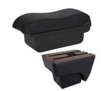 HPZPRPCEW Per Seat Per Ibiza 6j Per Ibiza 6L 2018-2025 Bracciolo Auto Portariviste Restyling Interni Accessori Auto(B2 linea nera 3USB)