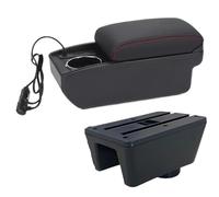 HPZPRPCEW Per Seat Per Ibiza Per Ibiza 6j Per Ibiza 6L Bracciolo Auto Portariviste Retrofit Parti Interne Accessori Auto(A1 Ricarica rapida)