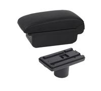 HPZPRPCEW Per Seat Per Ibiza Scatola Bracciolo Per Ibiza 6j Per Ibiza 6L 2010 2011 2012 2013-2019 Scatola Bracciolo Centrale Scatola Di Stivaggio(B2 linea nera 3USB)