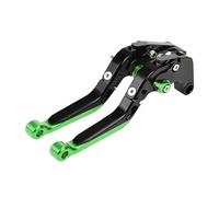 HPZPRPCEW Per Suzuki GSX-R 1000 K1 K2 K3 K4 2001-2004 Set Di Leve Frizione Freno Per Motocicletta Pieghevoli Regolabili(Nero verde)