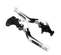 HPZPRPCEW Per SUZUKI GSXR600 GSXR750 K11 L1 2011-2018 GSXR1000 2009-2018 K9 L2 L3 Leve Freno Frizione Regolabili Per Moto(Argento Nero)