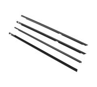 HPZPRPCEW Per Suzuki Per Grand Per Vitara 2009 2010 2011 2012 2013 4PCS Cinghia Per Vetro Porta Modanatura Esterna Guarnizione
