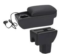 HPZPRPCEW Per Suzuki Per IGNIS Box Bracciolo Auto Parti Retrofit Portabicchieri Interno Scatola Di Archiviazione Accessori(A3 Ricarica rapida)