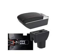 HPZPRPCEW Per Suzuki Per IGNIS Box Bracciolo Parti Retrofit Dettagli Interni Scatola Di Archiviazione(C1 linea rossa 7USB)