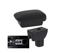 HPZPRPCEW Per Suzuki Per IGNIS Box Bracciolo Parti Retrofit Interni Scatola Di Archiviazione Accessori Auto(Linea nera A2 Nessuna USB)