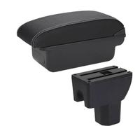 HPZPRPCEW Per Suzuki Per Splash Box Bracciolo Box Di Archiviazione Auto Accessori Auto Dettagli Interni Parti Di Retrofit(C3 Nero bianco SENZA USB)
