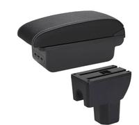 HPZPRPCEW Per Suzuki Per Splash Box Bracciolo Box Di Archiviazione Auto Accessori Auto Dettagli Interni Parti Di Retrofit(B3 Nero bianco 3USB)