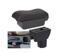 HPZPRPCEW Per SUZUKI Per Splash Box Bracciolo Box Immagazzinamento Automatico Altezza Bracciolo Elevata Dettagli Interni Parte Retrofit(C1 Nero rosso NO USB)