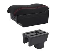 HPZPRPCEW Per Suzuki Per Swift 2005-2019 2020 2021 2022 2023 Bracciolo Console Centrale Dettagli Interni Vanetto(E2 Linea Rossa)
