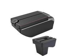 HPZPRPCEW Per Suzuki Per Vitara Bracciolo Retrofit Parti Scatola Bracciolo Centrale Scatola Di Archiviazione Accessori Auto USB Interno(B1 Red line 7 usb)