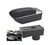 HPZPRPCEW Per Toyota Per Aygo X Scatola Bracciolo Auto Poggia-bracci Auto Accessori Auto Dettagli Interni Scatola Di Riporlo Parti Retrofit(B2 Linea nera 7USB)