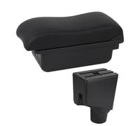 HPZPRPCEW Per Toyota Per Yaris 2015 2016 2017 2018 2019 2020 2021 2022 2023 Scatola Poggiapolsi Auto Per Toyota Per Yaris Hybrid Scatola Di Archiviazione(B2 linea nera 3USB)