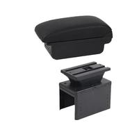 HPZPRPCEW Per Vauxhall Per Opel Per Adam Per Astra J H G Per Corsa D C GTC Per Mokka X Bracciolo Auto Console Centrale(B1 Linea nera 3USB)