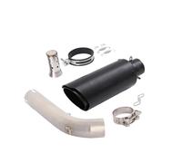 HPZPRPCEW Per VOGE 900DS DS900X 2024-2025 Tubo Di Scarico Centrale Per Moto 51 Mm Terminale In Acciaio Inox DB Killer Rimovibile(Half Black)
