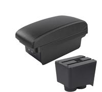 HPZPRPCEW Per VW Per Polo Bracciolo Per Auto Per VW Per POLO Mk5 6R Per Vento 2002 2003 2004 2005-2009 Bracciolo Centrale(B2 linea nera 3USB)